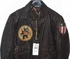 Cockpit USA Black Eagle USN G-1 Flight Jacket Z21X007 21 Cockpit USA Black Eagle USN G-1 Flight Jacket Z21X007 -Bison Trading Shop cockpit blackeagle g1 13