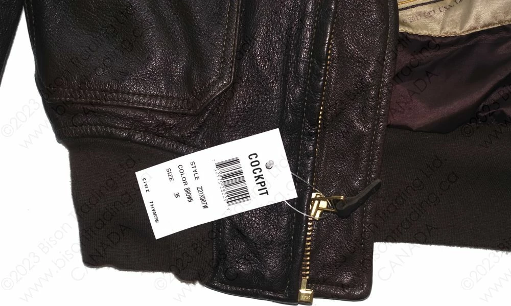 Cockpit USA Black Eagle USN G-1 Flight Jacket Z21X007 17 Cockpit USA Black Eagle USN G-1 Flight Jacket Z21X007 - Image 15