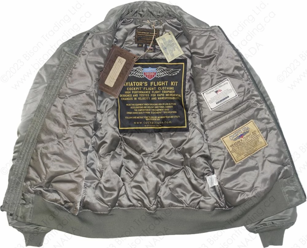Cockpit USA CWU-55P (Cold Weather Pilots Jacket) Z2214 18 Cockpit USA CWU-55P (Cold Weather Pilots Jacket) Z2214 - Image 16