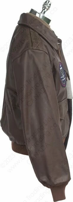 Cockpit USA 75th Anniversary Limited Edition D-Day A-2 Jacket Z21B102 24 Cockpit USA 75th Anniversary Limited Edition D-Day A-2 Jacket Z21B102 -Bison Trading Shop cockpit dday a2 40 14