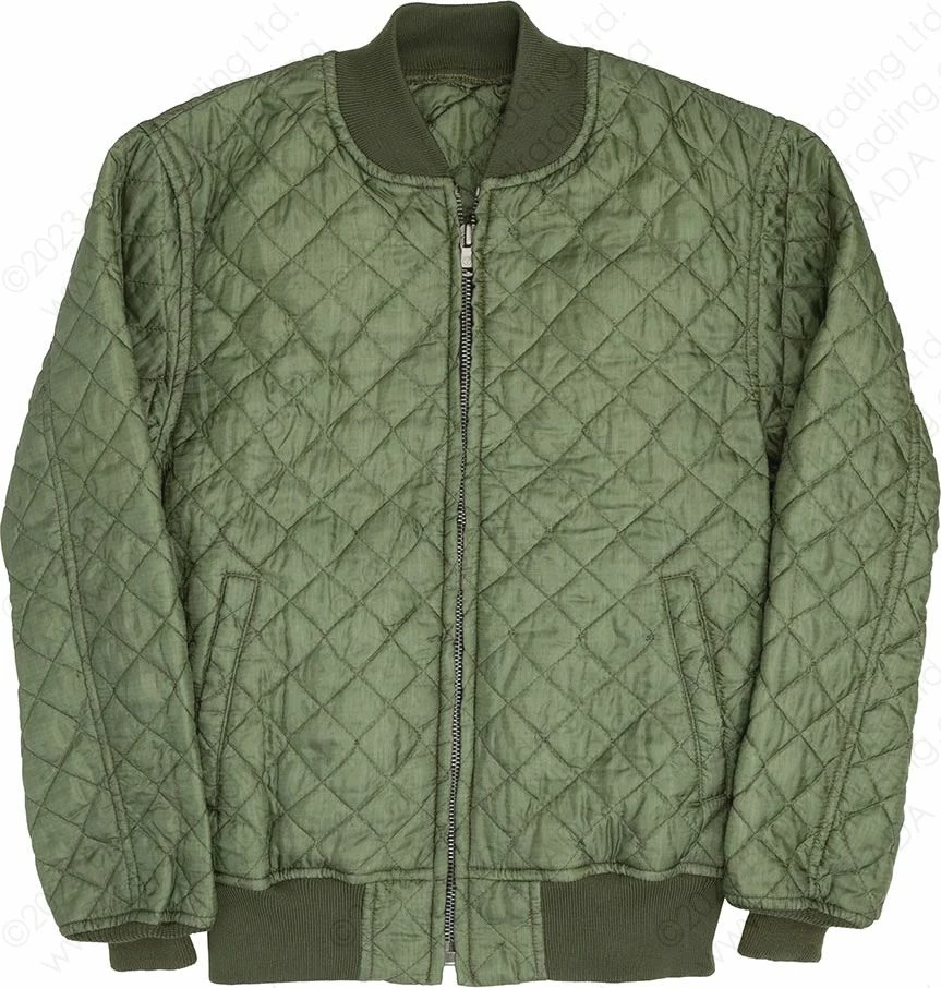 Cockpit USA Diamond Quilted Bomber Jacket Z24Y009 3 Cockpit USA Diamond Quilted Bomber Jacket Z24Y009
