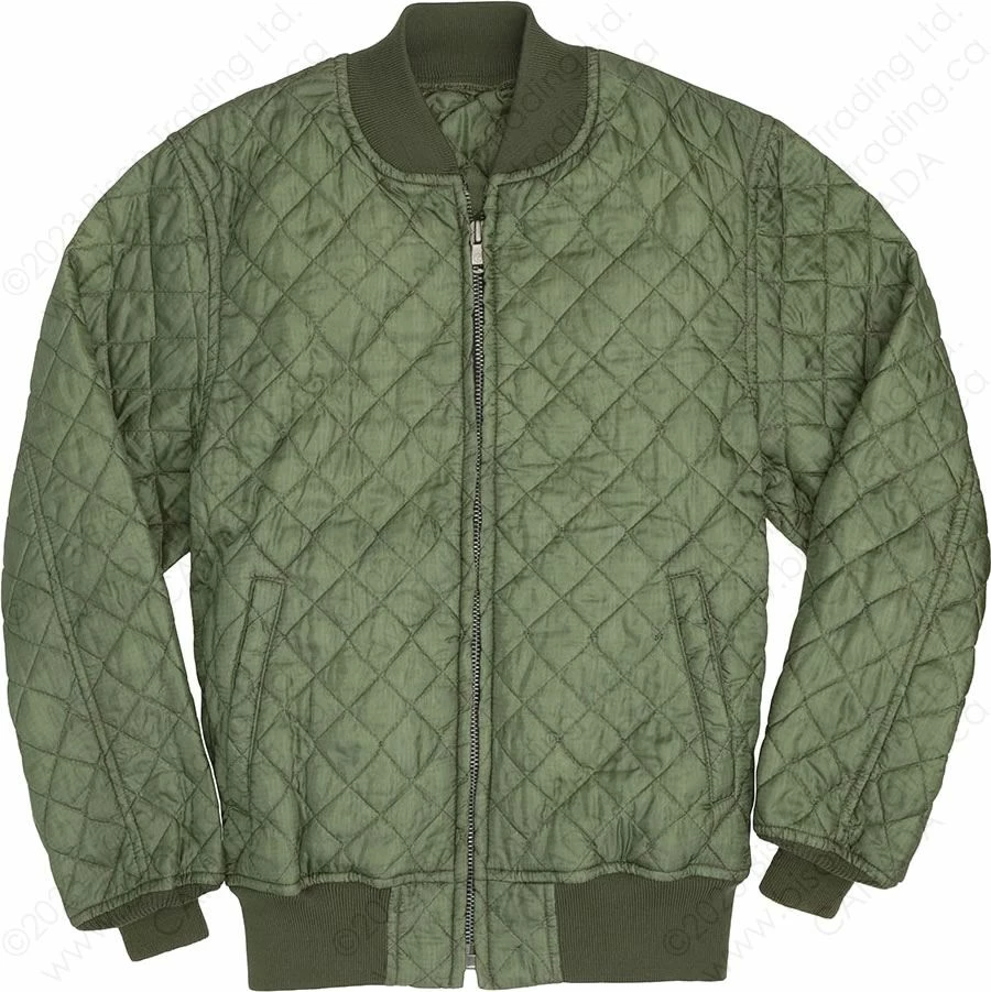Cockpit USA Diamond Quilted Bomber Jacket Z24Y009 5 Cockpit USA Diamond Quilted Bomber Jacket Z24Y009 - Image 3