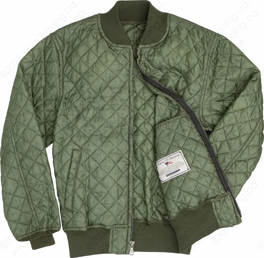 Cockpit USA Diamond Quilted Bomber Jacket Z24Y009 6 Cockpit USA Diamond Quilted Bomber Jacket Z24Y009 - Image 4