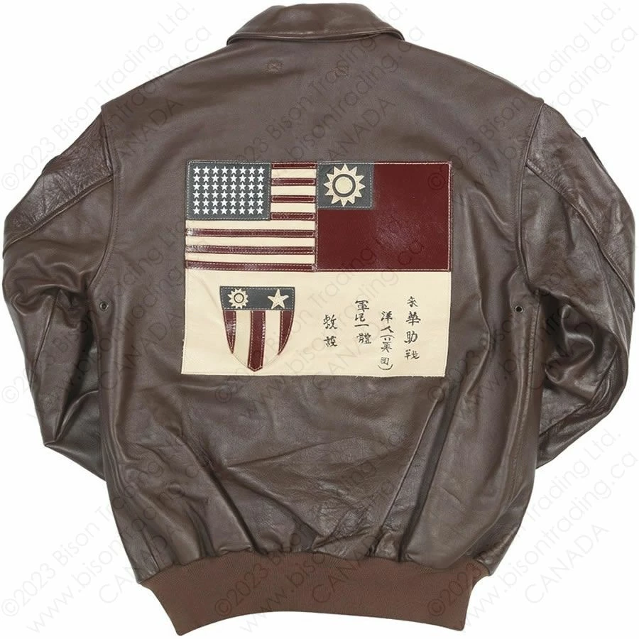 Cockpit USA Flying Tigers 23rd Fighter Group Jacket Z21V60 4 Cockpit USA Flying Tigers 23rd Fighter Group Jacket Z21V60 - Image 2