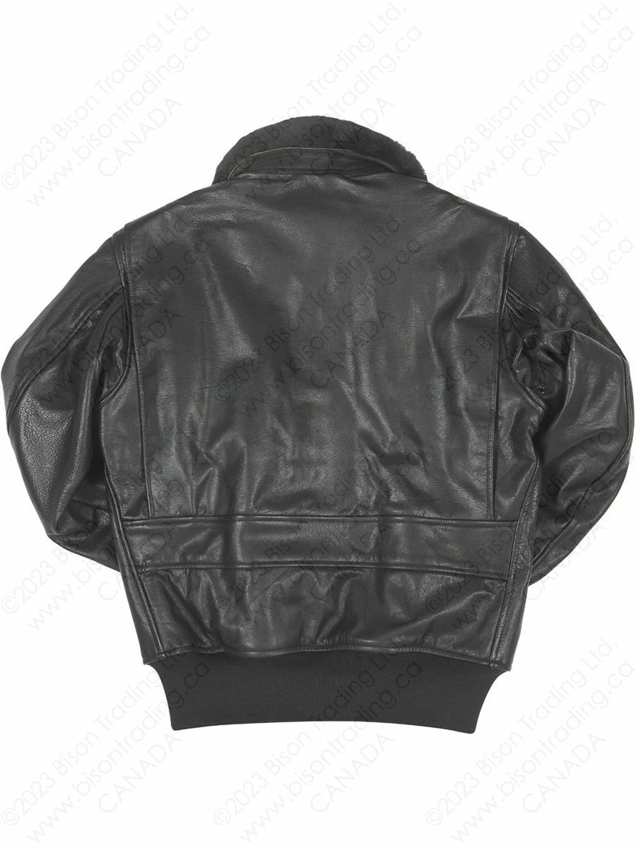 Cockpit USA Black Leather G-1 Military Spec Jacket Z21E013 12 Cockpit USA Black Leather G-1 Military Spec Jacket Z21E013 - Image 10