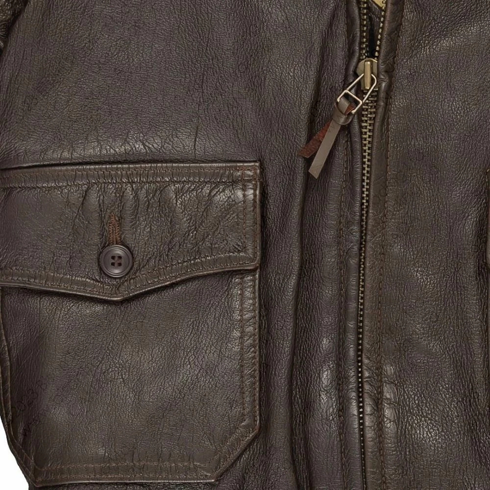 Cockpit USA Navy Carrier Pilot's Flight Jacket Z21I024 6 Cockpit USA Navy Carrier Pilot's Flight Jacket Z21I024 - Image 4