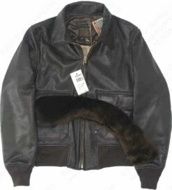 Cockpit USA G-1 Flight Jacket With Removable Collar Z2108M 36 Cockpit USA G-1 Flight Jacket With Removable Collar Z2108M -Bison Trading Shop cockpit g1 removable collar 19