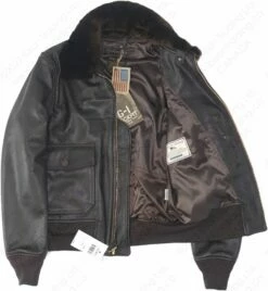 Cockpit USA G-1 Flight Jacket With Removable Collar Z2108M 37 Cockpit USA G-1 Flight Jacket With Removable Collar Z2108M -Bison Trading Shop cockpit g1 removable collar 20