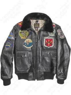 Cockpit USA Top Gun Navy G-1 Jacket Z201036M