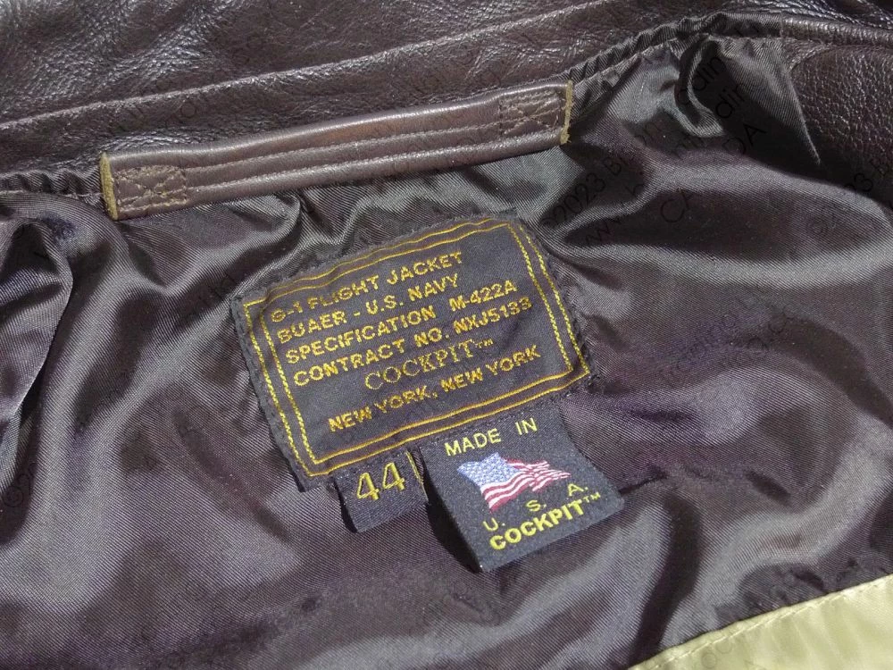 Cockpit USA USS Forrestal Carrier Pilot's Vietnam Flight Jacket Z21E002I 15 Cockpit USA USS Forrestal Carrier Pilot's Vietnam Flight Jacket Z21E002I - Image 13