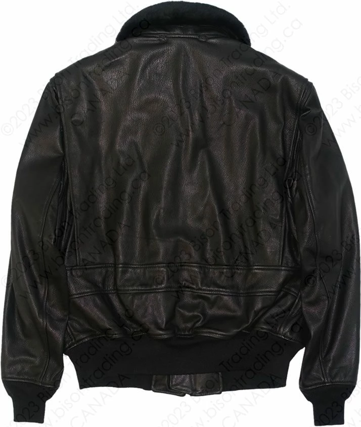Cockpit USA Black Leather G-1 Military Spec Jacket Z21E013 4 Cockpit USA Black Leather G-1 Military Spec Jacket Z21E013 - Image 2