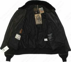Cockpit USA Black Leather G-1 Military Spec Jacket Z21E013 18 Cockpit USA Black Leather G-1 Military Spec Jacket Z21E013 -Bison Trading Shop cockpit g1black 4