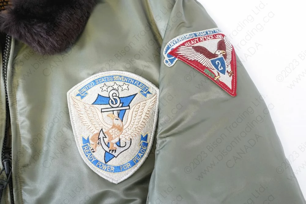 Cockpit USA G-1 US Fighter Weapons Jacket With Patches Z24E004I 14 Cockpit USA G-1 US Fighter Weapons Jacket With Patches Z24E004I - Image 12