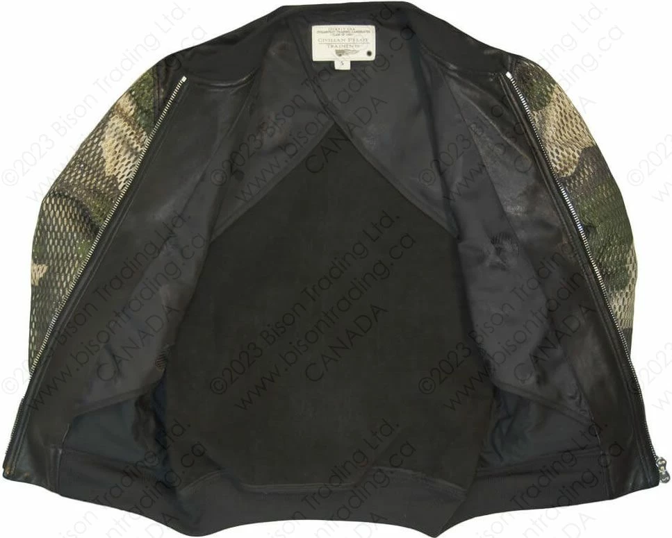 Cockpit USA Women's Hot Stuff Bomber Jacket W71T009 4 Cockpit USA Women's Hot Stuff Bomber Jacket W71T009 - Image 2