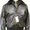 Cockpit USA B-15 Leather Flight Jacket Z27H02 2 Cockpit USA B-15 Leather Flight Jacket Z27H02 -Bison Trading Shop cockpit leather b15leather 11