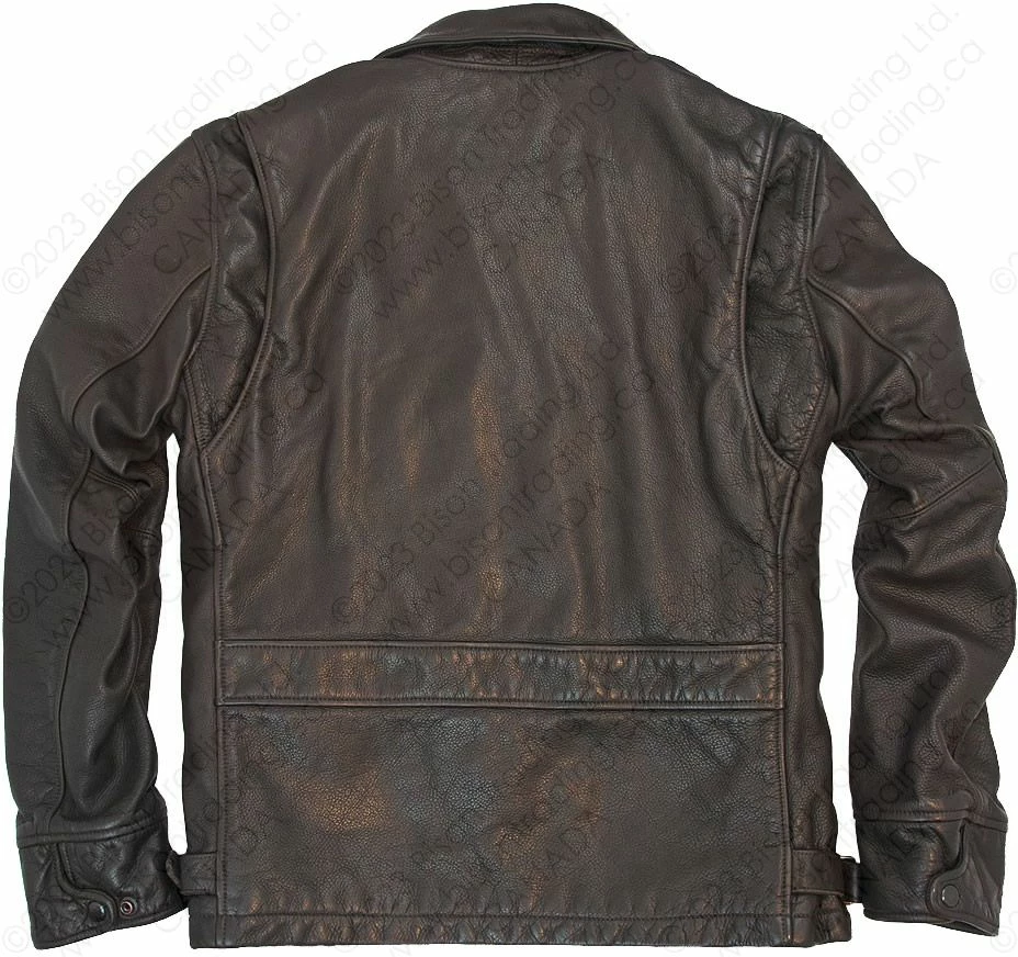 Cockpit USA Division Commander’s Leather Tanker Jacket Z21U020 5 Cockpit USA Division Commander’s Leather Tanker Jacket Z21U020 - Image 3