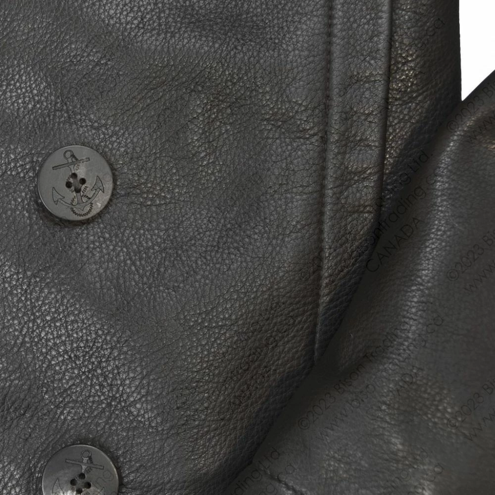 Cockpit USA Naval Short Leather Peacoat Z21U025 8 Cockpit USA Naval Short Leather Peacoat Z21U025 - Image 6