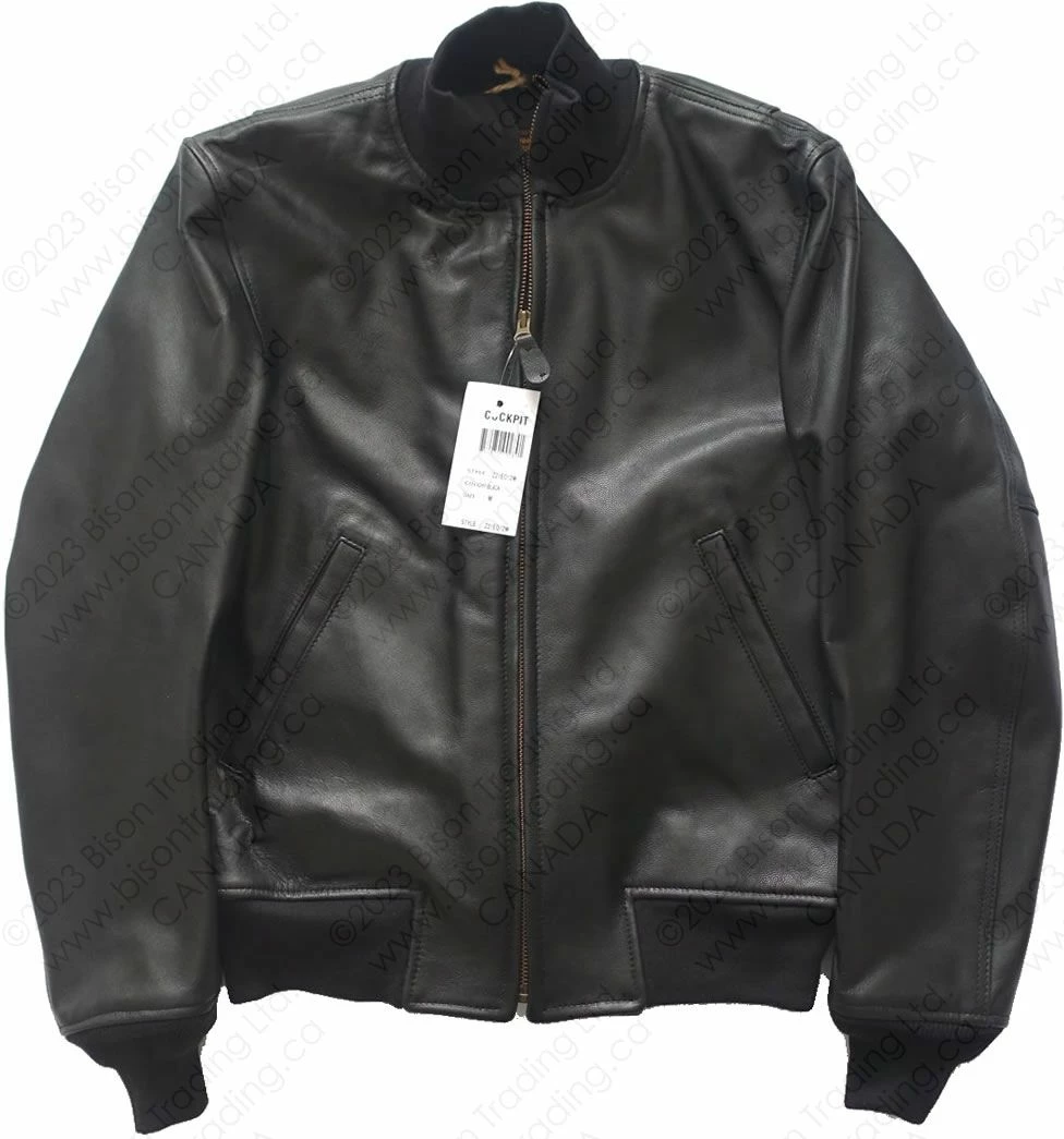 Cockpit USA Leather Tanker Jacket Z21E012 8 Cockpit USA Leather Tanker Jacket Z21E012 - Image 6