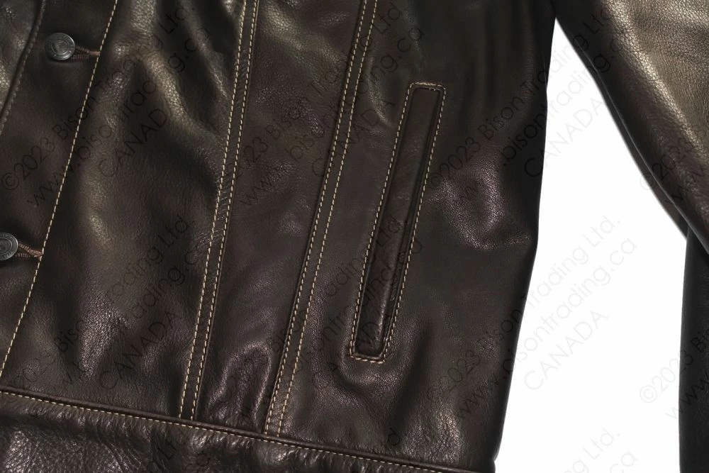 Cockpit USA Calfskin Leather Jean Jacket Z21X003 22 Cockpit USA Calfskin Leather Jean Jacket Z21X003 - Image 20