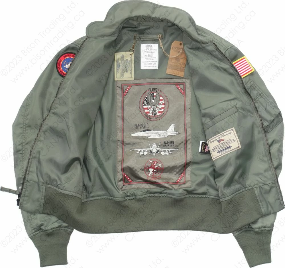 Cockpit USA “Movie Hero” CWU-36/P Flight Jacket Z24A103 12 Cockpit USA “Movie Hero” CWU-36/P Flight Jacket Z24A103 - Image 10