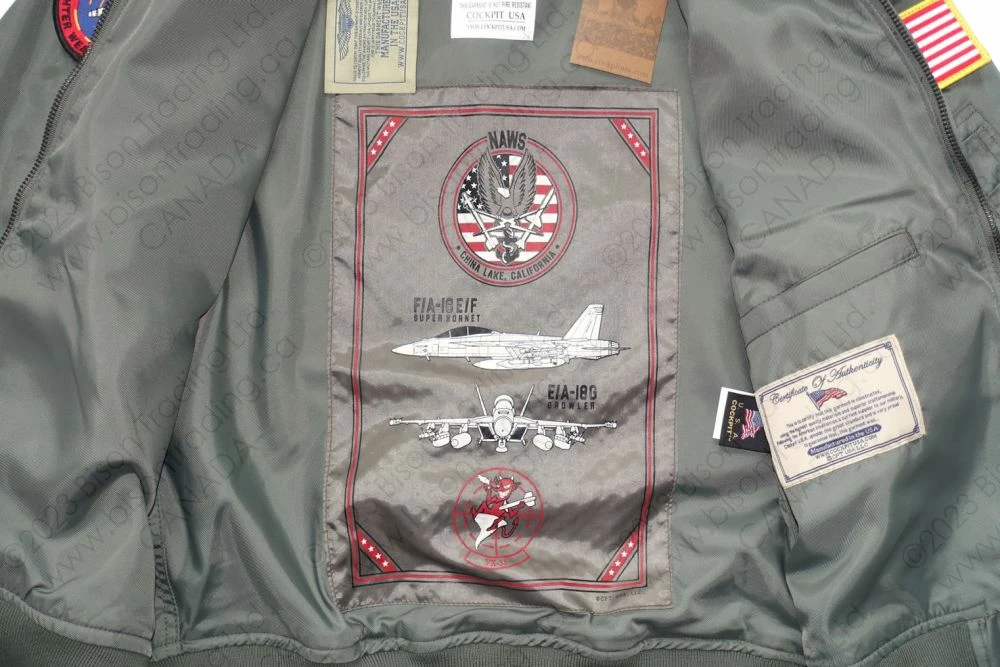 Cockpit USA “Movie Hero” CWU-36/P Flight Jacket Z24A103 16 Cockpit USA “Movie Hero” CWU-36/P Flight Jacket Z24A103 - Image 14