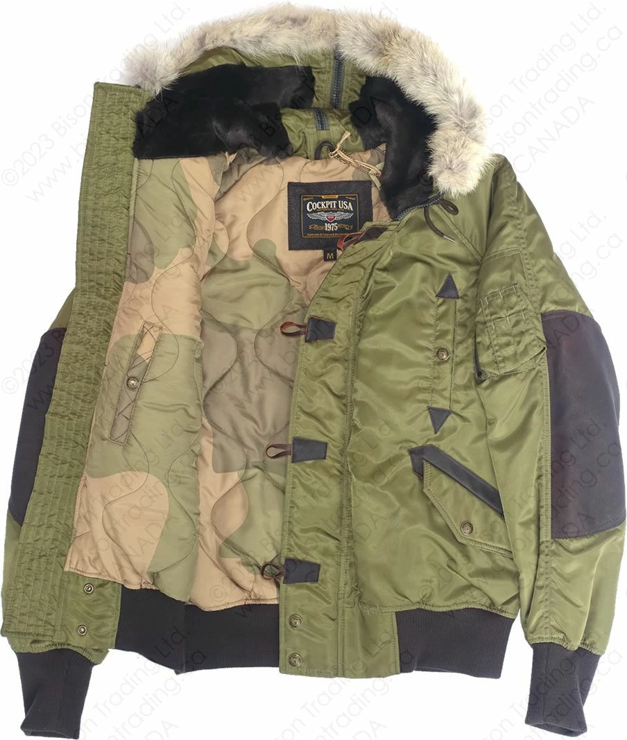 Cockpit USA N-2B Short Winter Parka Z24P002 16 Cockpit USA N-2B Short Winter Parka Z24P002 - Image 14