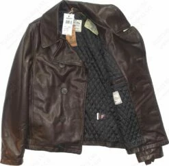 Cockpit USA Naval Short Leather Peacoat Z21U025 29 Cockpit USA Naval Short Leather Peacoat Z21U025 -Bison Trading Shop cockpit naval peacoat 13