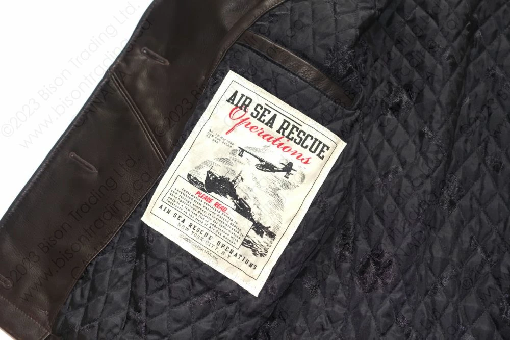 Cockpit USA Naval Short Leather Peacoat Z21U025 20 Cockpit USA Naval Short Leather Peacoat Z21U025 - Image 18