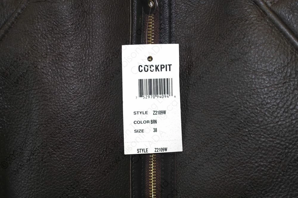 Cockpit USA RAF Sheepskin Bomber Jacket Z2109 21 Cockpit USA RAF Sheepskin Bomber Jacket Z2109 - Image 19