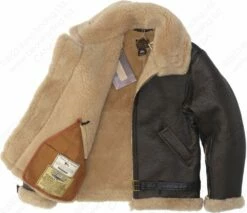 Cockpit USA RAF Sheepskin Bomber Jacket Z2109 38 Cockpit USA RAF Sheepskin Bomber Jacket Z2109 -Bison Trading Shop cockpit raf b20