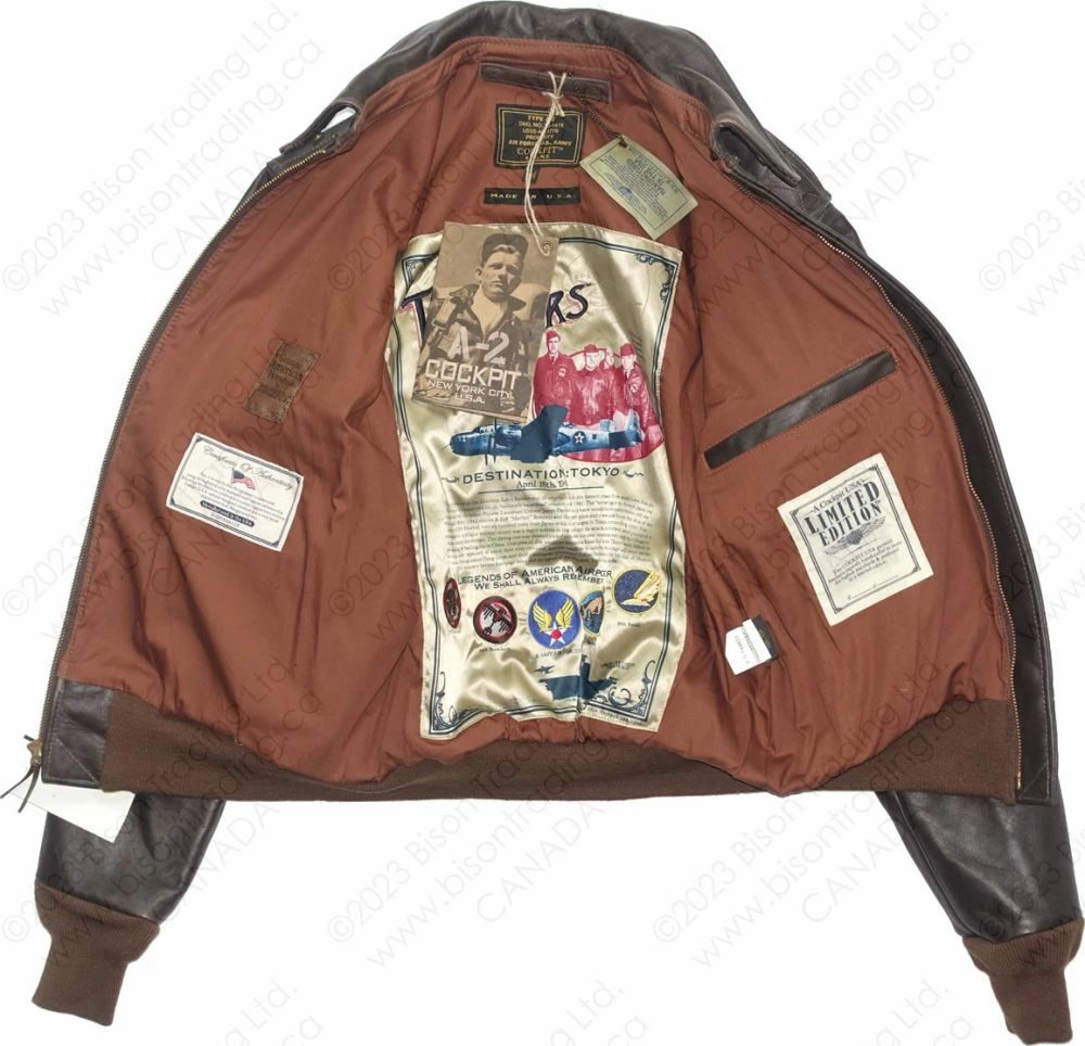 Cockpit USA Tokyo Raiders A-2 Jacket Z21S018 9 Cockpit USA Tokyo Raiders A-2 Jacket Z21S018 - Image 7