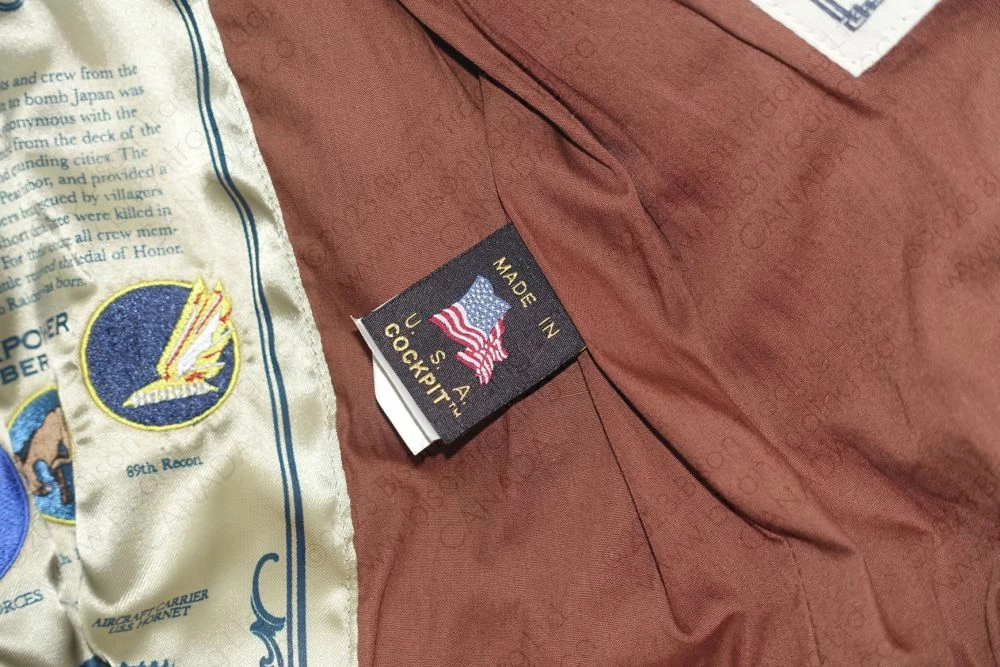 Cockpit USA Tokyo Raiders A-2 Jacket Z21S018 20 Cockpit USA Tokyo Raiders A-2 Jacket Z21S018 - Image 18