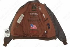 Cockpit USA 40th Anniversary Bottoms Up A-2 Pinup Jacket Z21T008 19 Cockpit USA 40th Anniversary Bottoms Up A-2 Pinup Jacket Z21T008 -Bison Trading Shop cockpit usa 40th anniversary bottoms up a 2 pinup 03