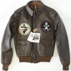 Cockpit USA 40th Anniversary Bottoms Up A-2 Pinup Jacket Z21T008