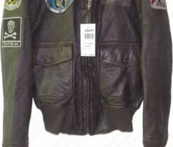 Cockpit USA USS Forrestal Carrier Pilot's Vietnam Flight Jacket Z21E002I 38 Cockpit USA USS Forrestal Carrier Pilot's Vietnam Flight Jacket Z21E002I -Bison Trading Shop cockpit uss forrestal carrier vietnam 14 1