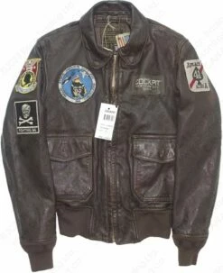 Cockpit USA USS Forrestal Carrier Pilot's Vietnam Flight Jacket Z21E002I 40 Cockpit USA USS Forrestal Carrier Pilot's Vietnam Flight Jacket Z21E002I -Bison Trading Shop cockpit uss forrestal carrier vietnam 16 1