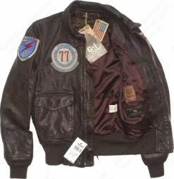 Cockpit USA U.S.S. Ticonderoga G-1 Jacket Z21H008 -Bison Trading Shop cockpit uss ticonderoga g1 15