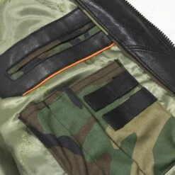 Cockpit USA Letterman Leather Jacket Z21P016 9 Cockpit USA Letterman Leather Jacket Z21P016 -Bison Trading Shop cockpit varsity letterman 04