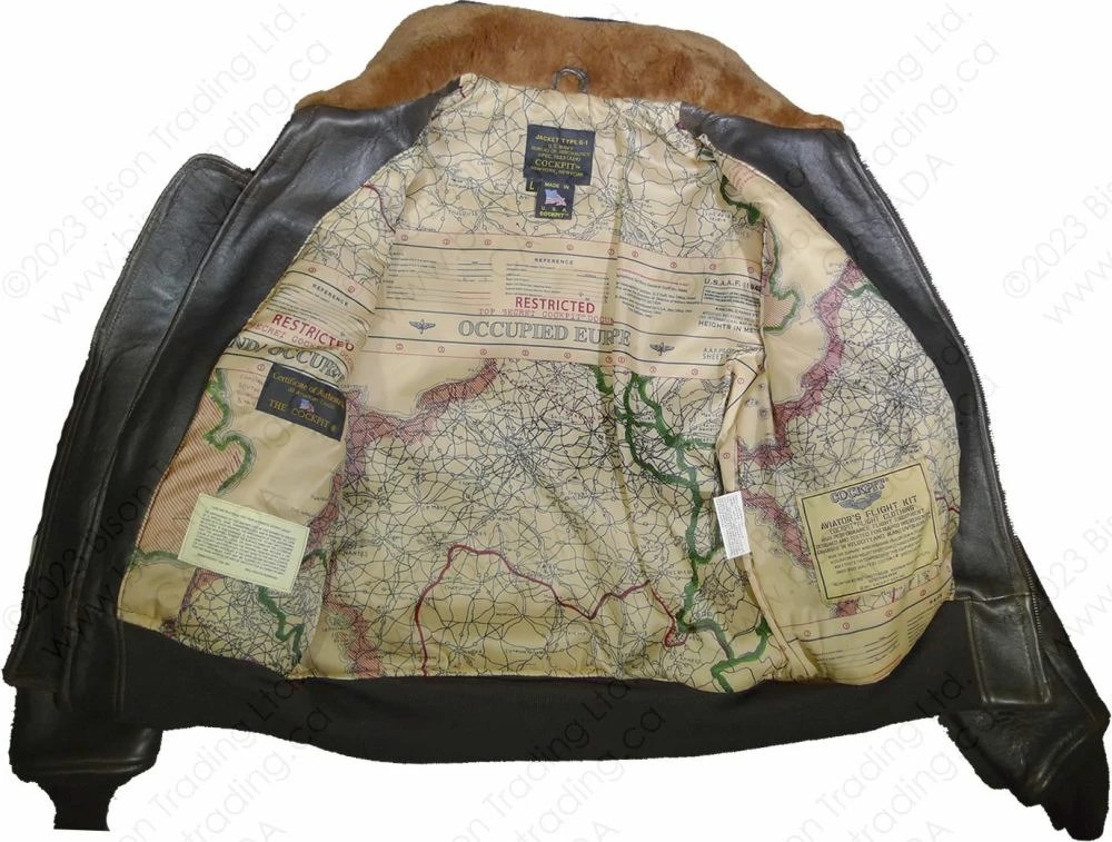 Cockpit USA Women's Top Gun Flight Jacket W201036 9 Cockpit USA Women's Top Gun Flight Jacket W201036 - Image 7