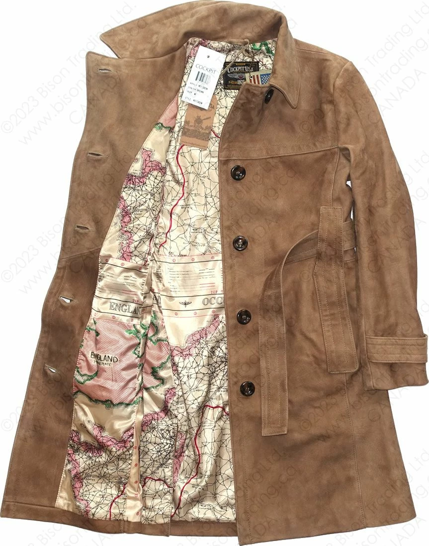 Cockpit USA Women's Amelia Trench W21C002 11 Cockpit USA Women's Amelia Trench W21C002 - Image 9