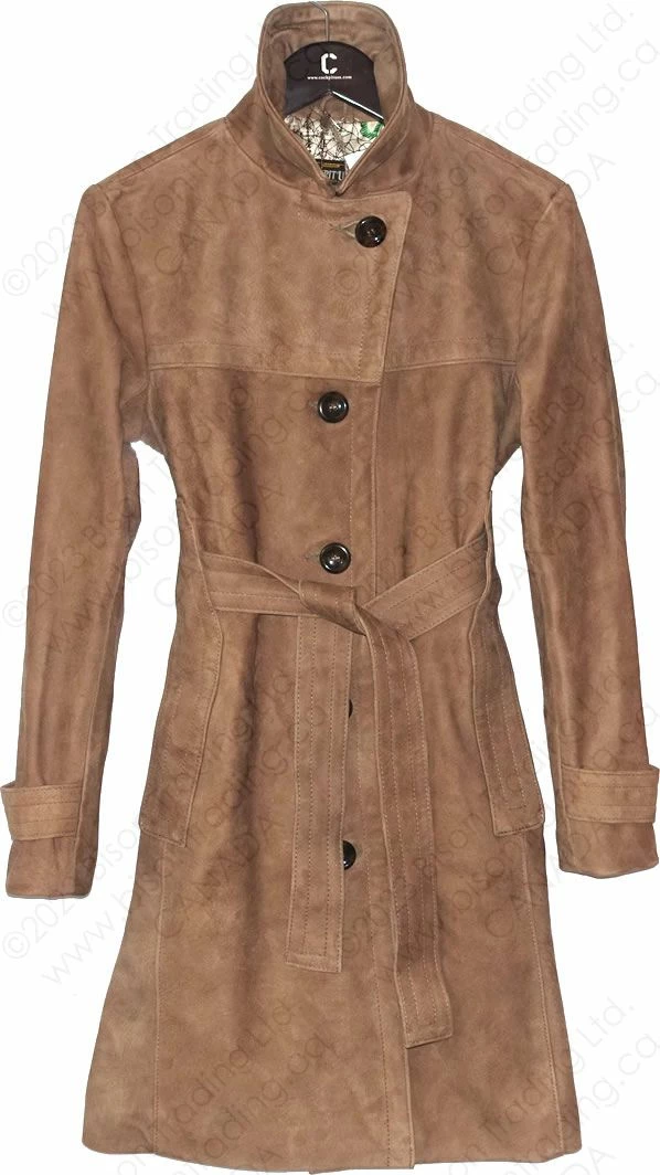 Cockpit USA Women's Amelia Trench W21C002 4 Cockpit USA Women's Amelia Trench W21C002 - Image 2