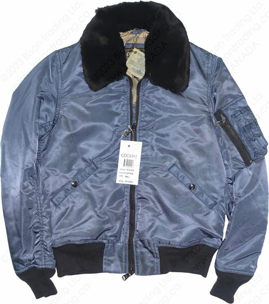 Cockpit USA Women's B-15 Bomber Jacket W74U003 8 Cockpit USA Women's B-15 Bomber Jacket W74U003 - Image 6