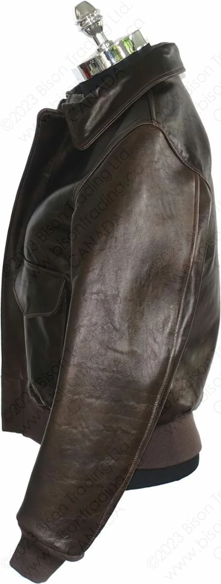 Cockpit USA Women's WASP A-2 Flight Jacket W2567 4 Cockpit USA Women's WASP A-2 Flight Jacket W2567 - Image 2