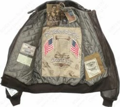 Cockpit USA Women's WASP A-2 Flight Jacket W2567 33 Cockpit USA Women's WASP A-2 Flight Jacket W2567 -Bison Trading Shop cockpit wasp a2 w2567 l 23