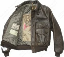 Cockpit USA Women's WASP A-2 Flight Jacket W2567 34 Cockpit USA Women's WASP A-2 Flight Jacket W2567 -Bison Trading Shop cockpit wasp a2 w2567 l 24
