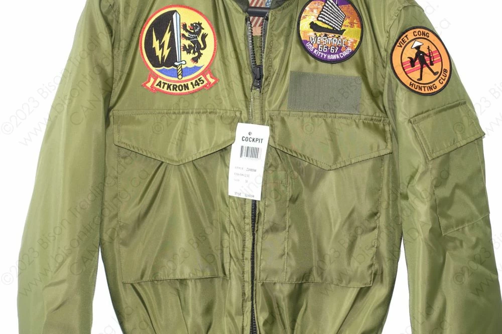 Cockpit USA WEP Vintage Vietnam Marine Aviator’s Jacket Z24I009 12 Cockpit USA WEP Vintage Vietnam Marine Aviator’s Jacket Z24I009 - Image 10