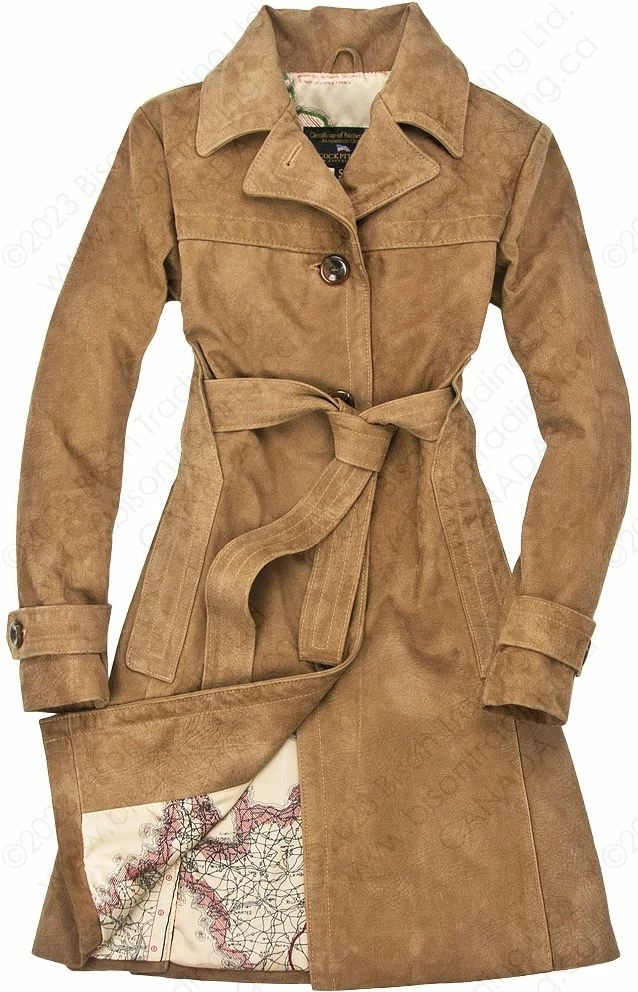 Cockpit USA Women's Amelia Trench W21C002 19 Cockpit USA Women's Amelia Trench W21C002 - Image 17