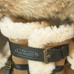 Cockpit USA Women's Hooded B-3 Suede Vest W72N400 10 Cockpit USA Women's Hooded B-3 Suede Vest W72N400 -Bison Trading Shop cockpit women b3vest 04