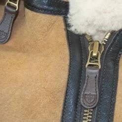 Cockpit USA Women's Hooded B-3 Suede Vest W72N400 11 Cockpit USA Women's Hooded B-3 Suede Vest W72N400 -Bison Trading Shop cockpit women b3vest 05