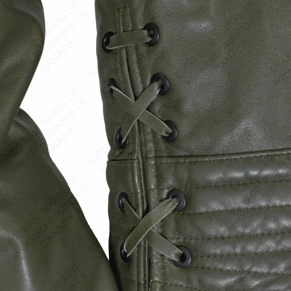 Cockpit USA Women's Betty Motorcycle Jacket W21S001 8 Cockpit USA Women's Betty Motorcycle Jacket W21S001 - Image 6